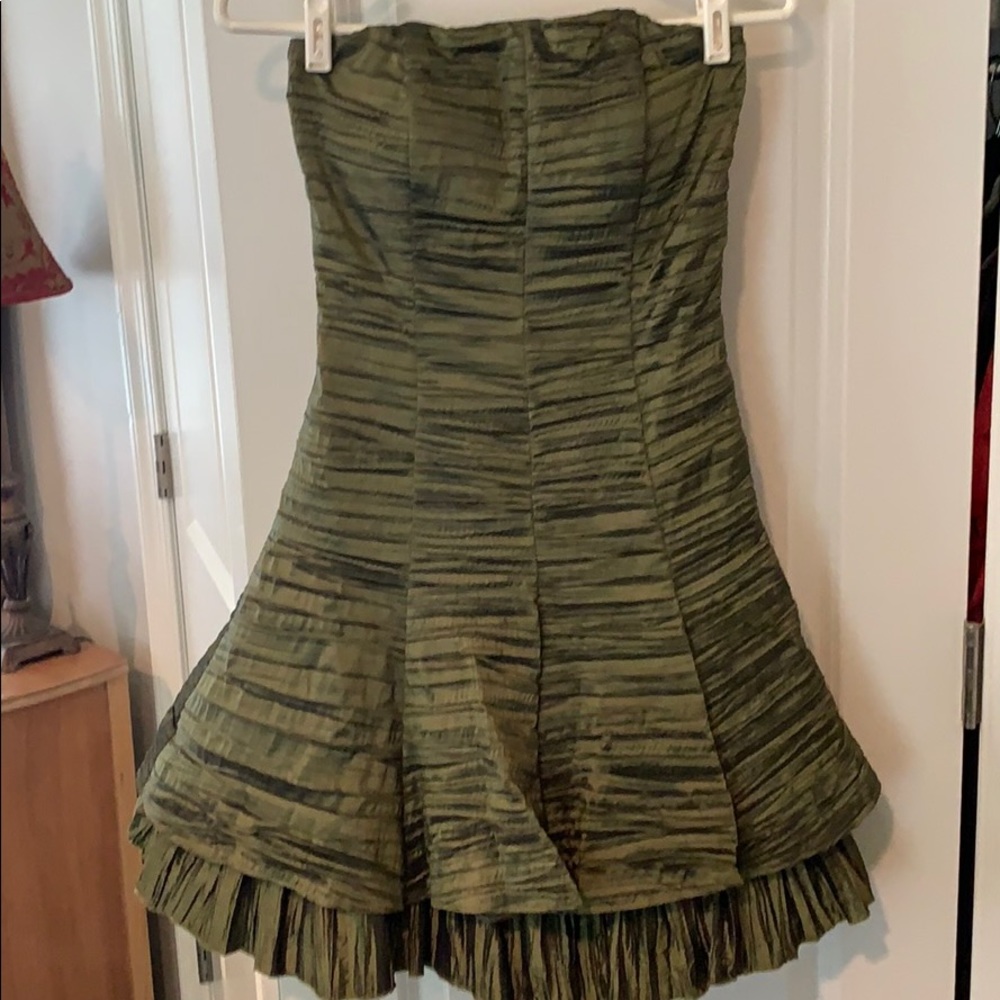Green formal dress